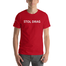 Load image into Gallery viewer, Short-Sleeve Stol drag front / back and sleeve t-shirt