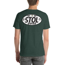 Load image into Gallery viewer, Short-Sleeve Stol drag front / back and sleeve t-shirt