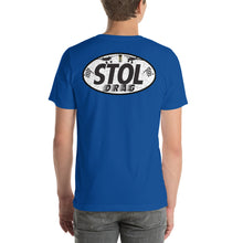 Load image into Gallery viewer, Short-Sleeve Stol drag front / back and sleeve t-shirt