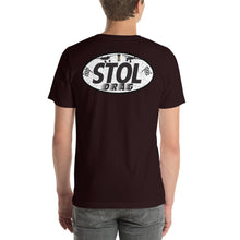 Load image into Gallery viewer, Short-Sleeve Stol drag front / back and sleeve t-shirt