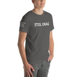 Short-Sleeve Stol drag front / back and sleeve t-shirt