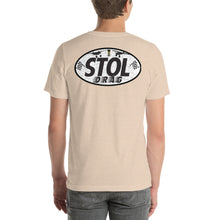 Load image into Gallery viewer, Short-Sleeve Stol drag front / back and sleeve t-shirt