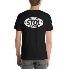 Load image into Gallery viewer, Short-Sleeve Stol drag front / back and sleeve t-shirt