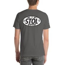 Load image into Gallery viewer, Short-Sleeve Stol drag front / back and sleeve t-shirt
