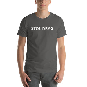 Short-Sleeve Stol drag front / back and sleeve t-shirt