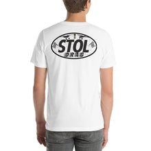 Load image into Gallery viewer, Short-Sleeve Stol drag front / back and sleeve t-shirt