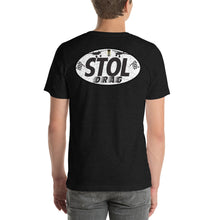 Load image into Gallery viewer, Short-Sleeve Stol drag front / back and sleeve t-shirt