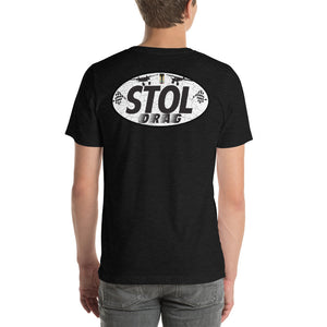Short-Sleeve Stol drag front / back and sleeve t-shirt