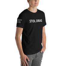 Load image into Gallery viewer, Short-Sleeve Stol drag front / back and sleeve t-shirt
