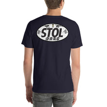 Load image into Gallery viewer, Short-Sleeve Stol drag front / back and sleeve t-shirt