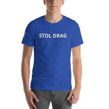 Load image into Gallery viewer, Short-Sleeve Stol drag front / back and sleeve t-shirt